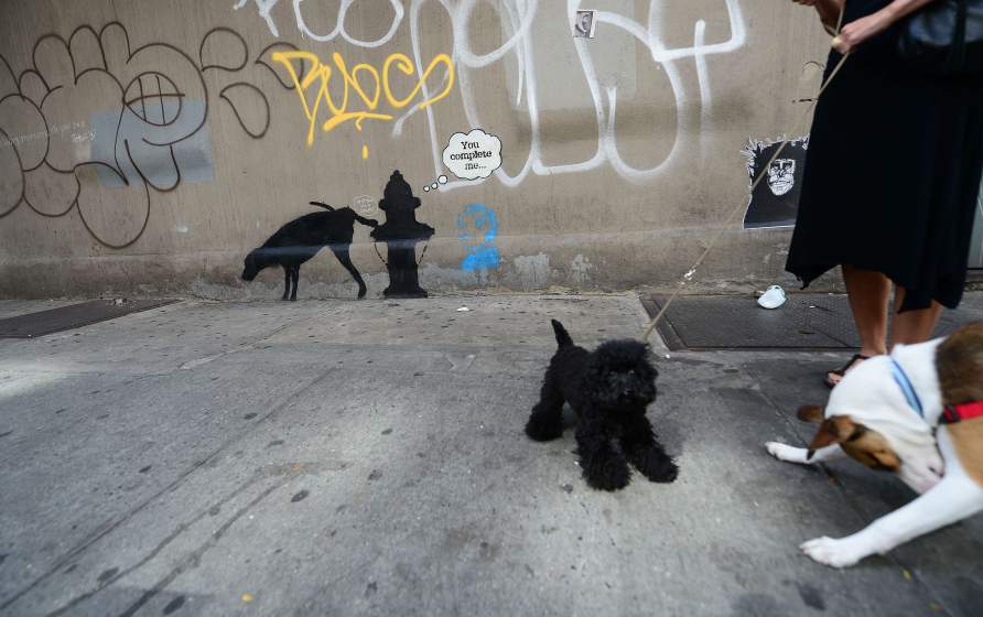 TOPSHOTS-US-UK-ART-GRAFFITI-BANSKY