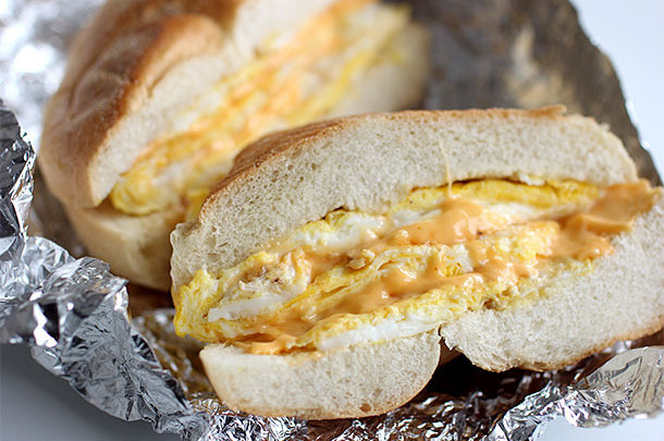 Melissa Hom/Grubstreet breakfastsandwich