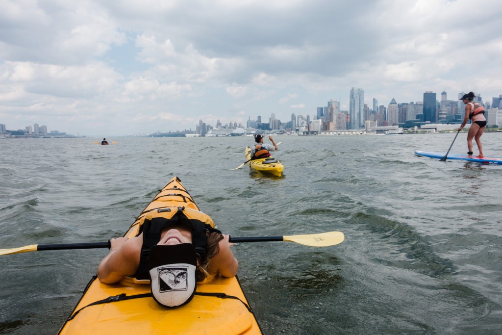kayaking