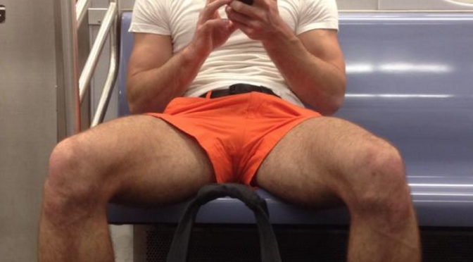 manspreading