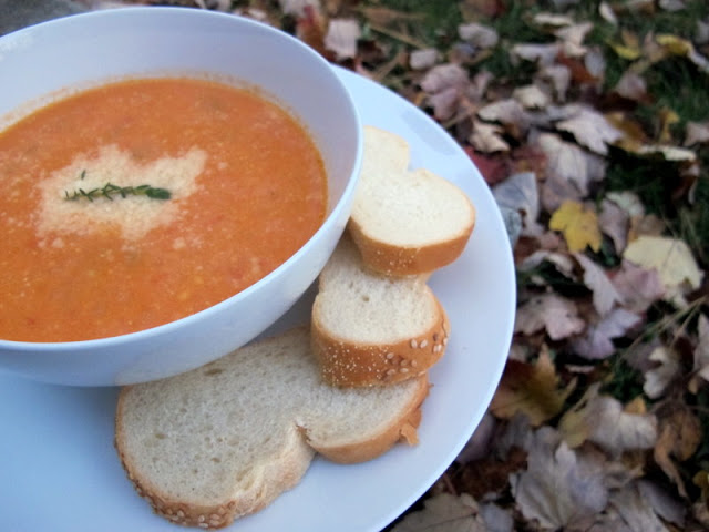 Rona and Alyssa/Two Minds Cook Alike tomatosoup