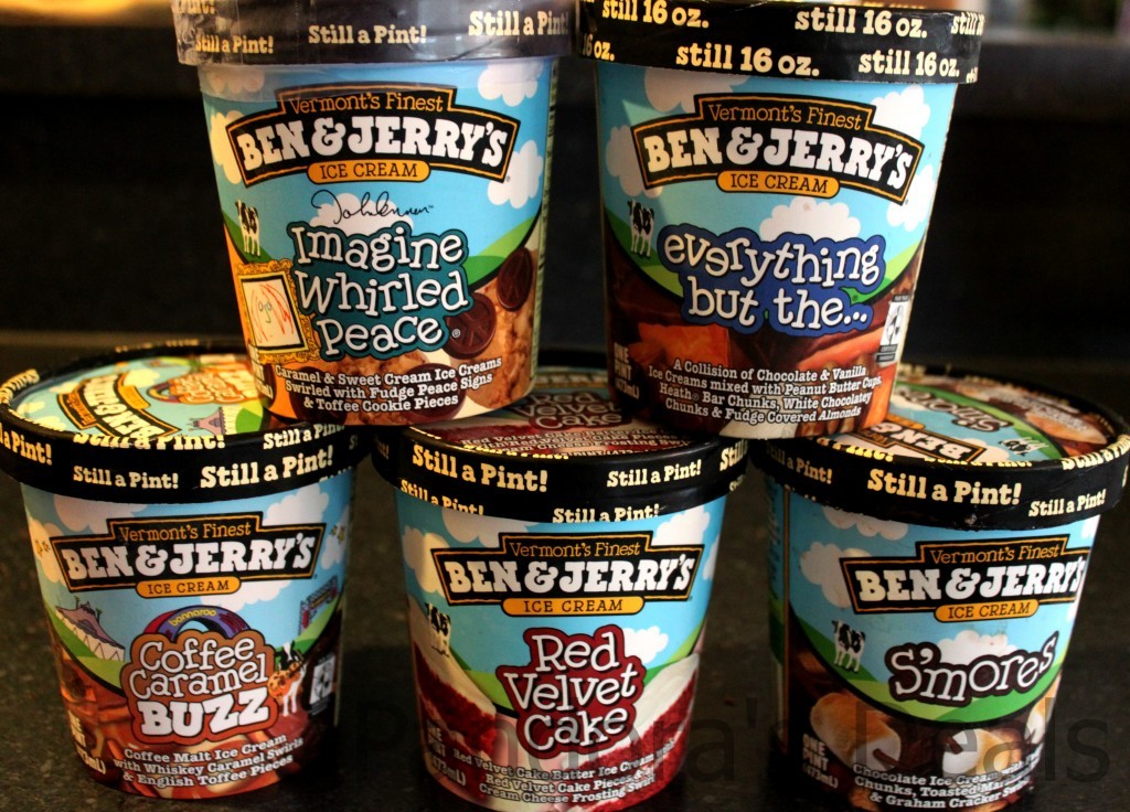 16Ice cream pints