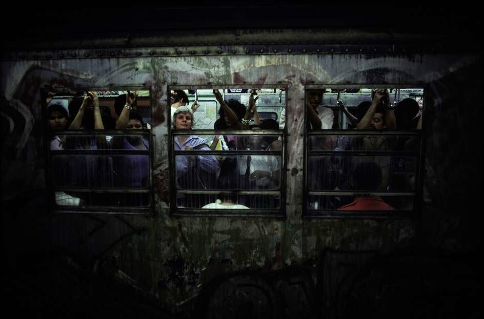 New York City's Subway Commuters in 1980 by Bruce Davidson (1)