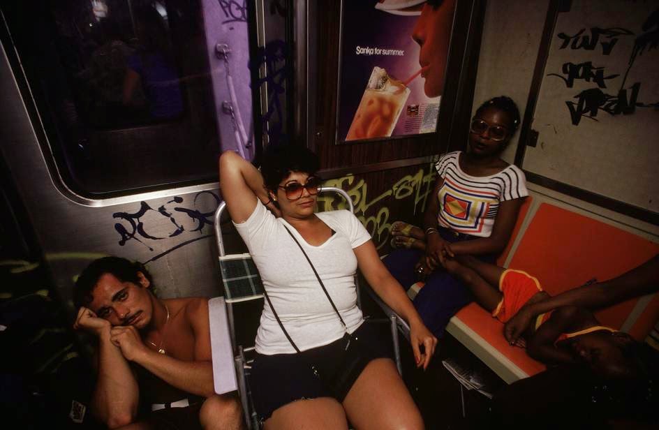 New York City's Subway Commuters in 1980 by Bruce Davidson (14)