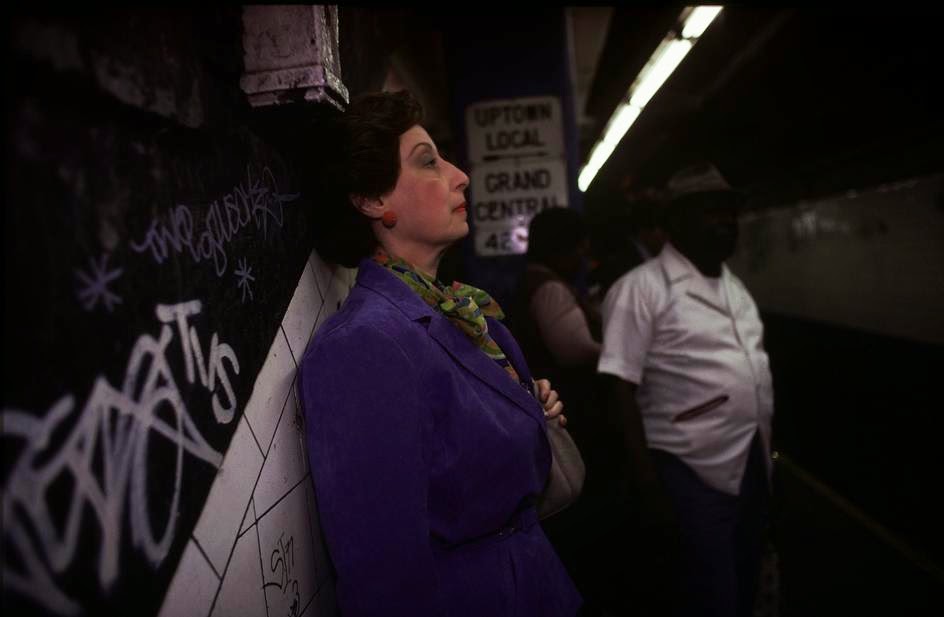 New York City's Subway Commuters in 1980 by Bruce Davidson (18)