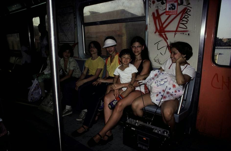 New York City's Subway Commuters in 1980 by Bruce Davidson (5)