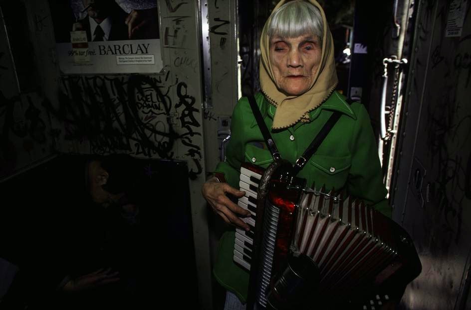 New York City's Subway Commuters in 1980 by Bruce Davidson (8)
