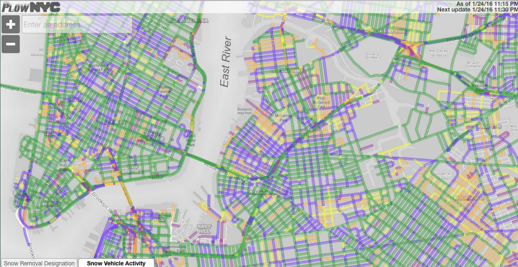 Check Out This Interactive Plow Map of Which NYC Streets Have Been
