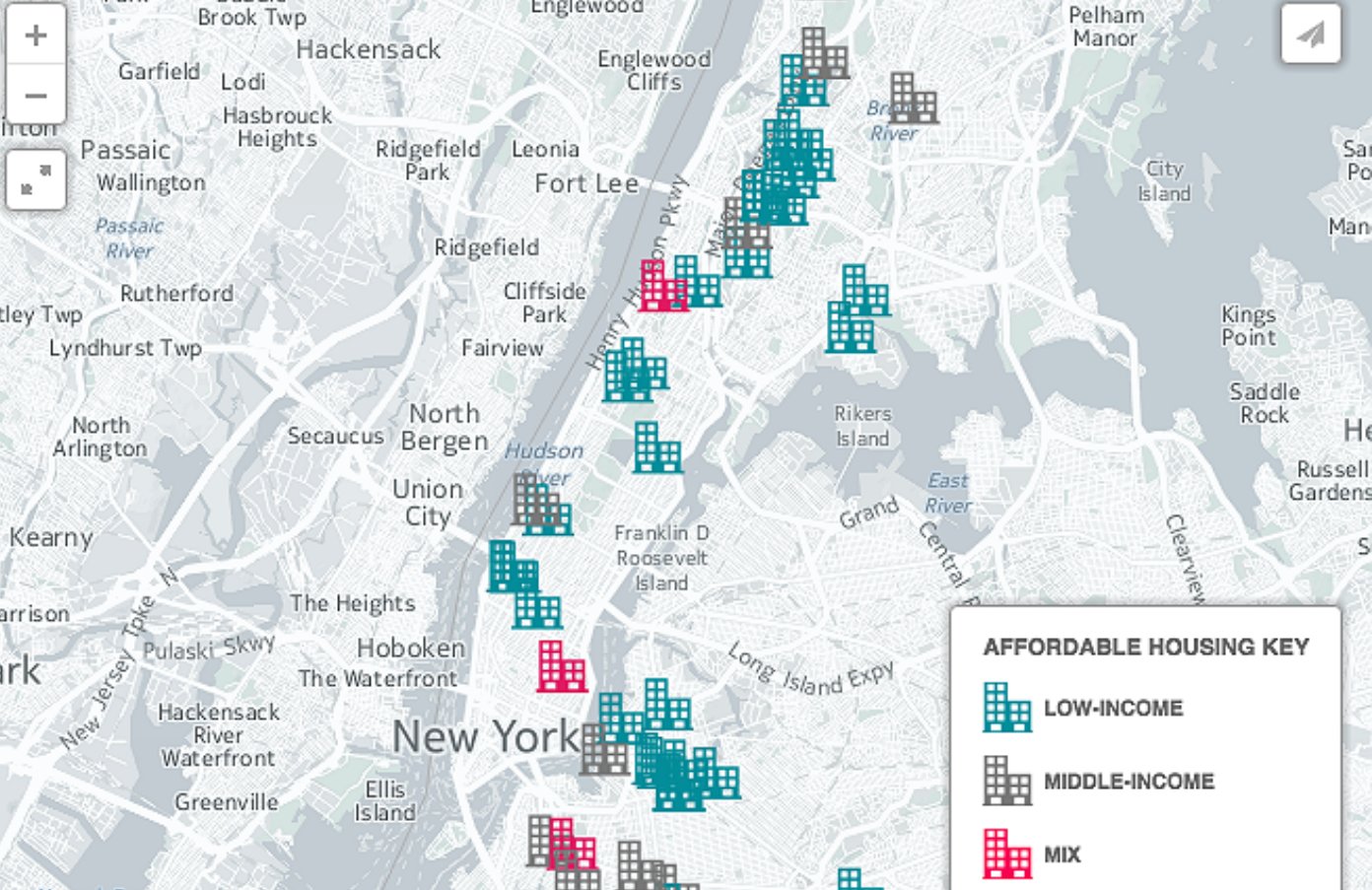 Check Out This Interactive Map of Every Affordable Housing Lottery in ...