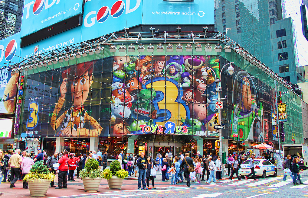 toys r us times square rent