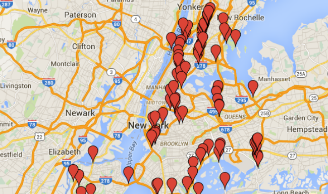 Check Out This Incredible Map Of NYC Bridges You Can Actually Walk   Runnablebridgeshit 