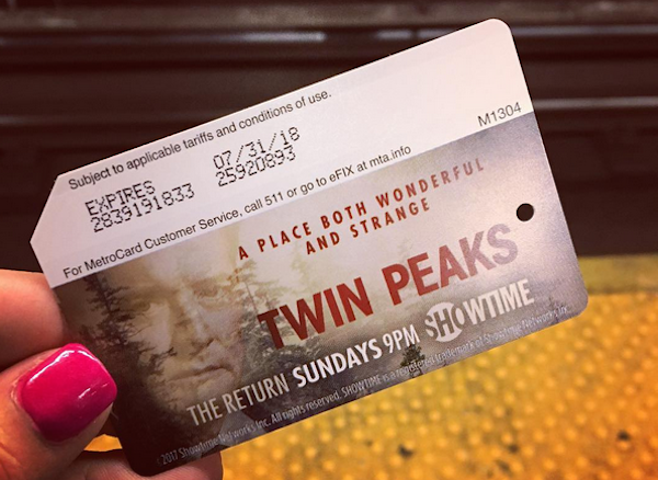 Get Your Hands on Twin Peaks-Branded MetroCards at These Subway ...