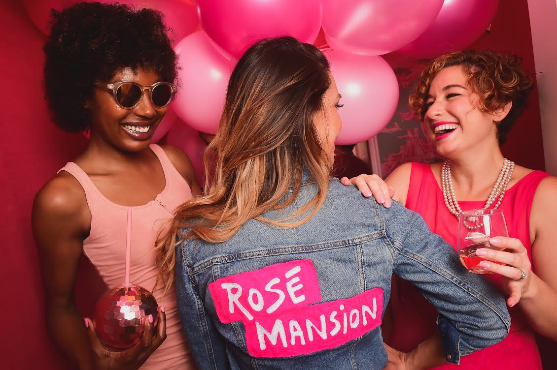 Rosé All Summer Long Rosé Mansion's Immersive Experience